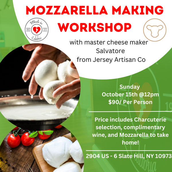 Mozzarella Making Workshop