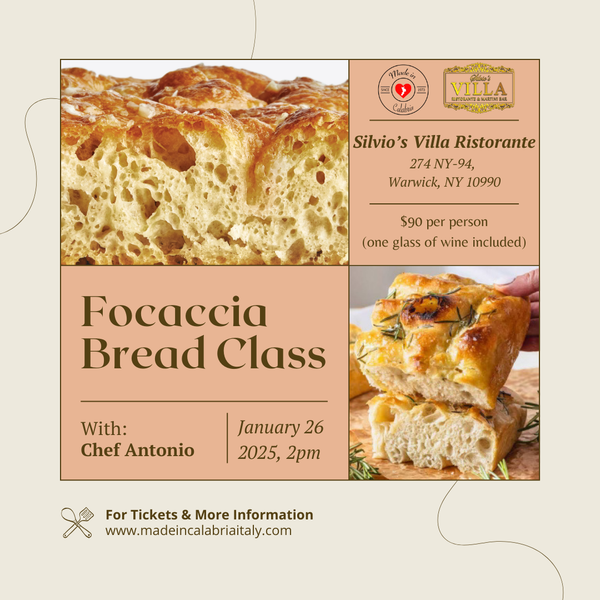 Focaccia Bread Class
