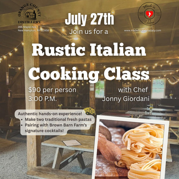 Rustic Italian Cooking Class