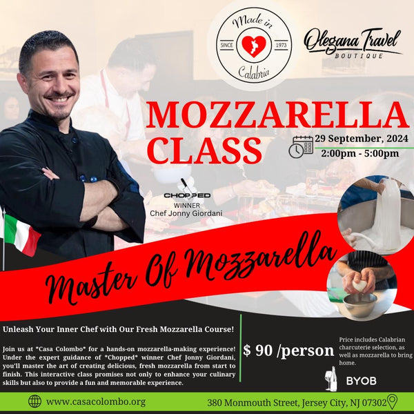 Mozzarella Making Class