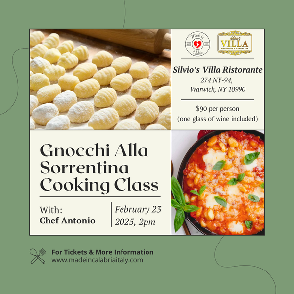 Gnocchi Alla Sorrentina Cooking Class